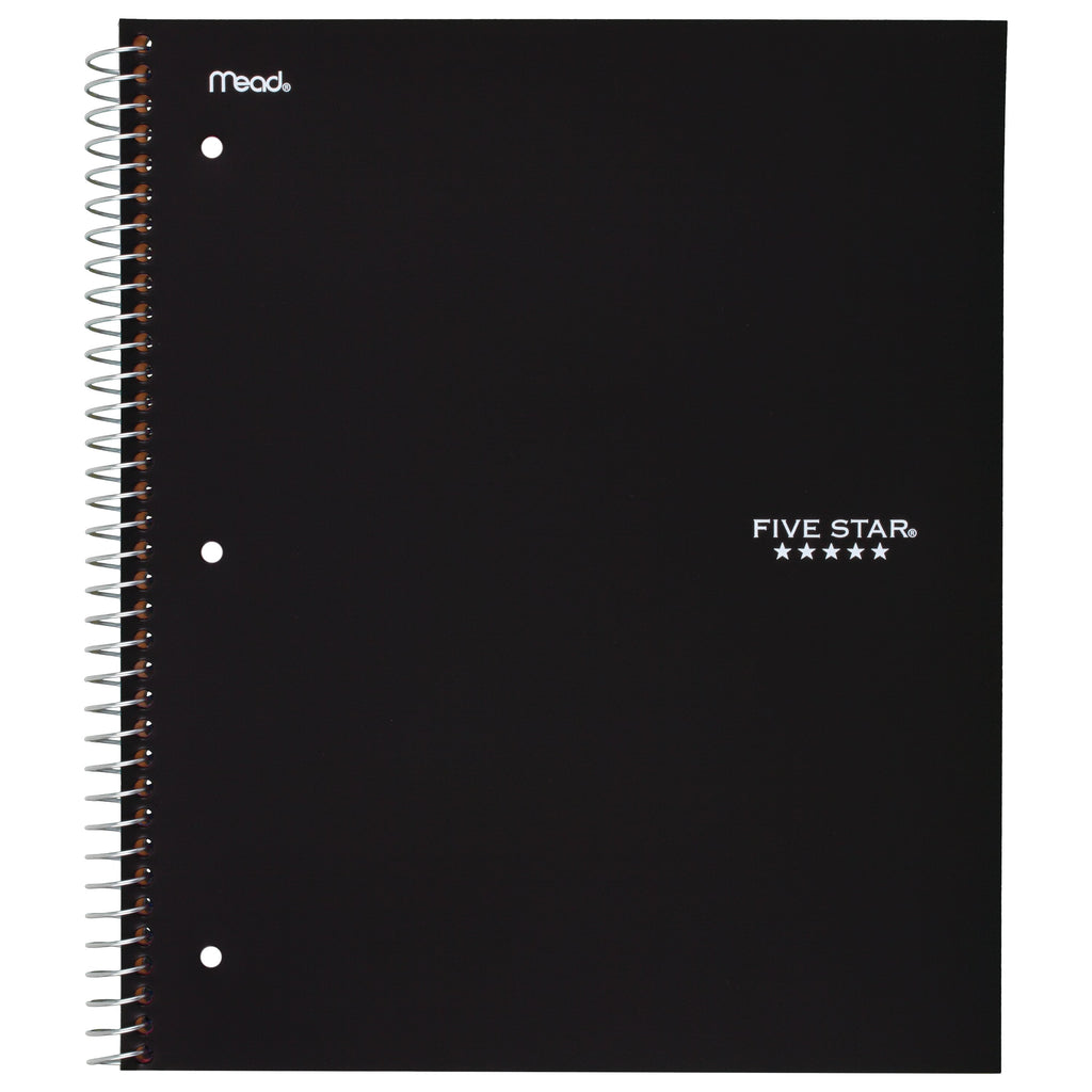 Five Star Wirebound Notebook, 1 Subject, Wide Ruled, 10 1/2" x 8", Assorted Colors (05057), 1 Count - Image 3