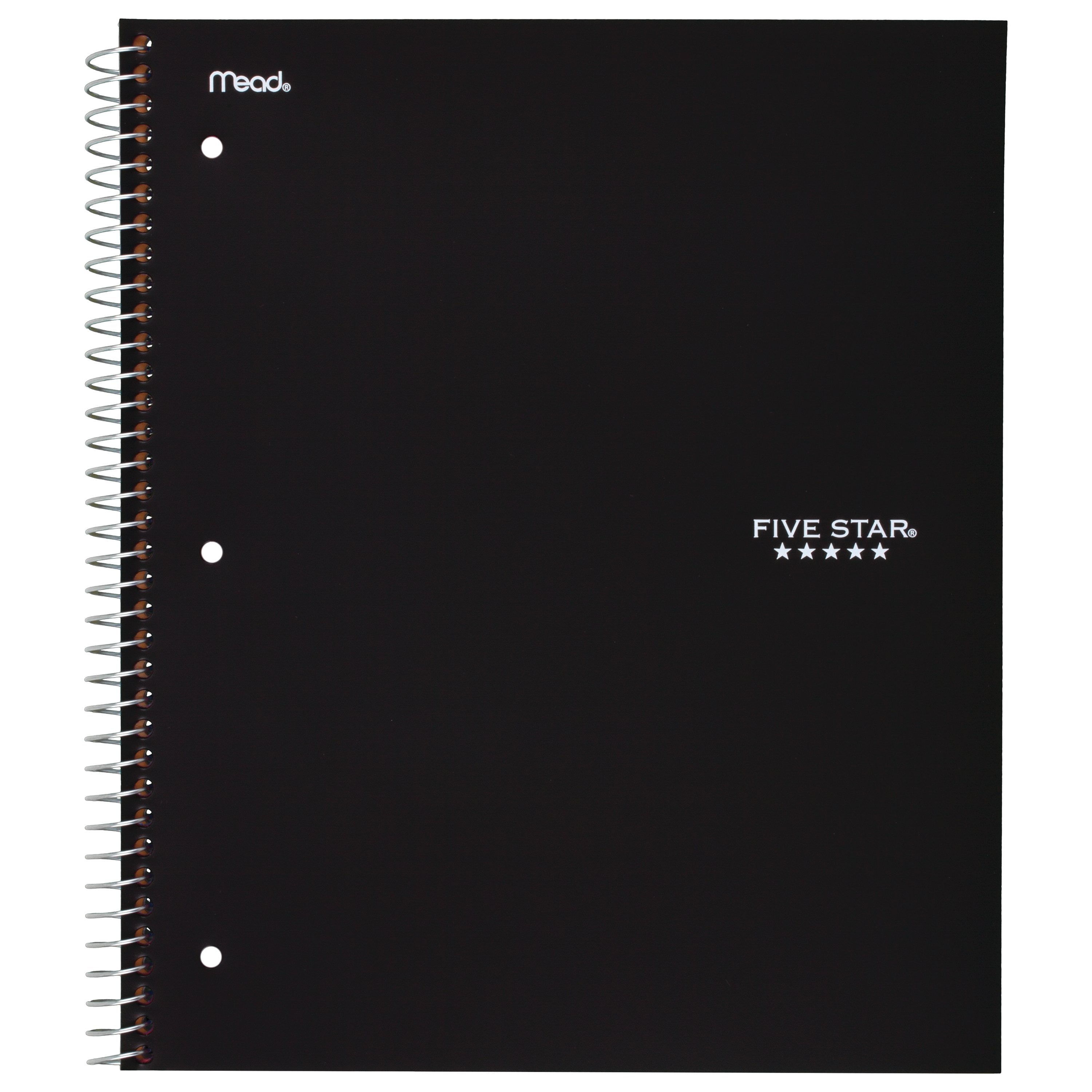 Five Star Wirebound Notebook, 1 Subject, Wide Ruled, 10 1/2" x 8", Assorted Colors (05057), 1 Count - Image 3