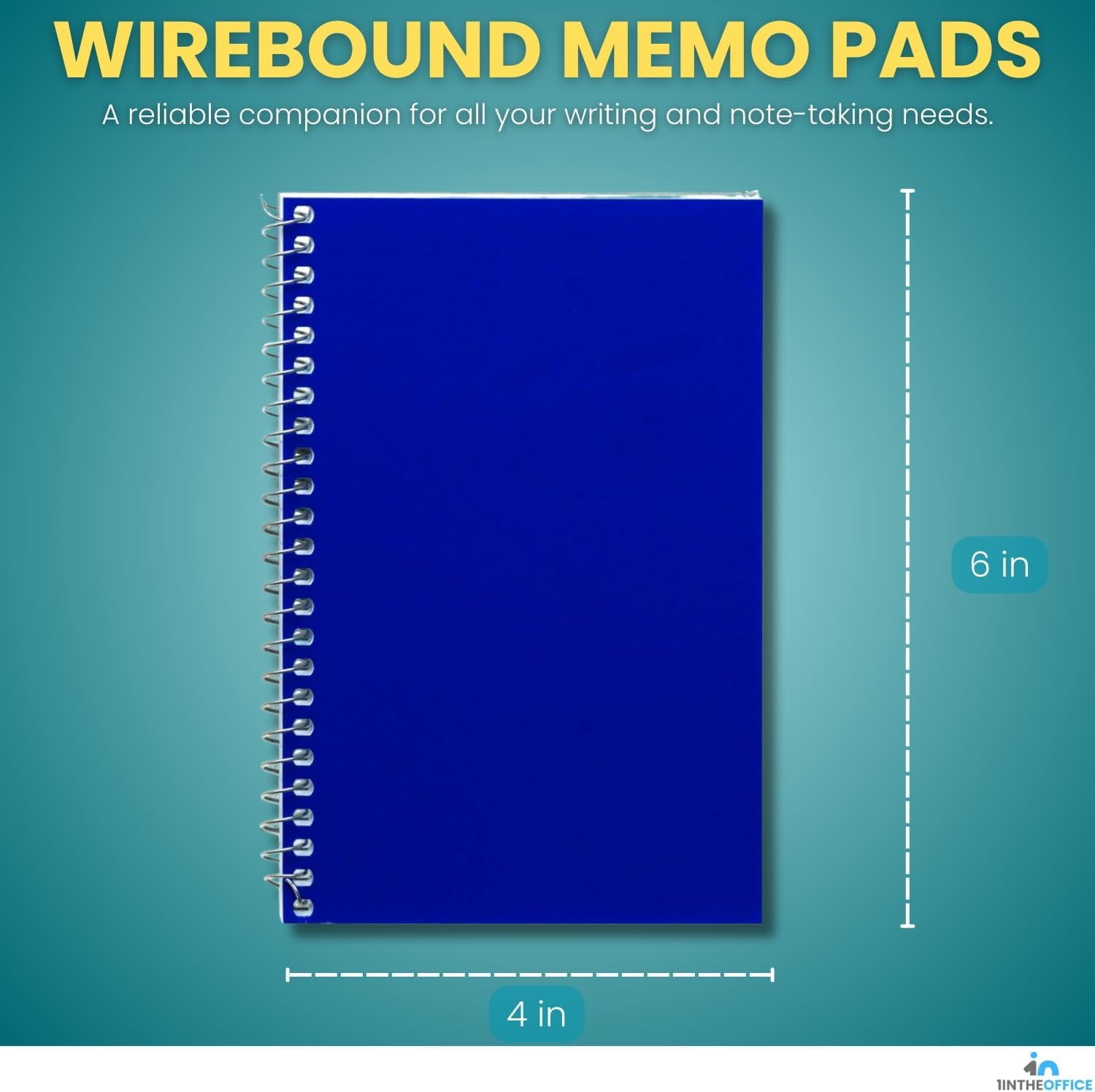 Small Spiral Notebook 4x6 , Spiral Memo Pads, Memo Book, College Ruled, Small Notepads 4X6 inches, Assorted Colors, 5... - Image 2