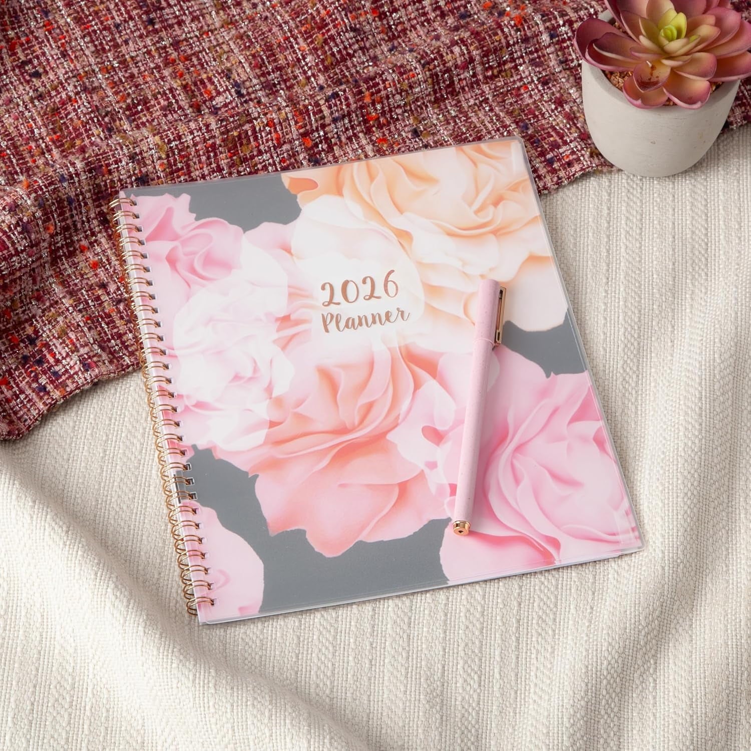 2026 Monthly Planner, 8" x 10", Joselyn, January To December, 110395 - Image 2