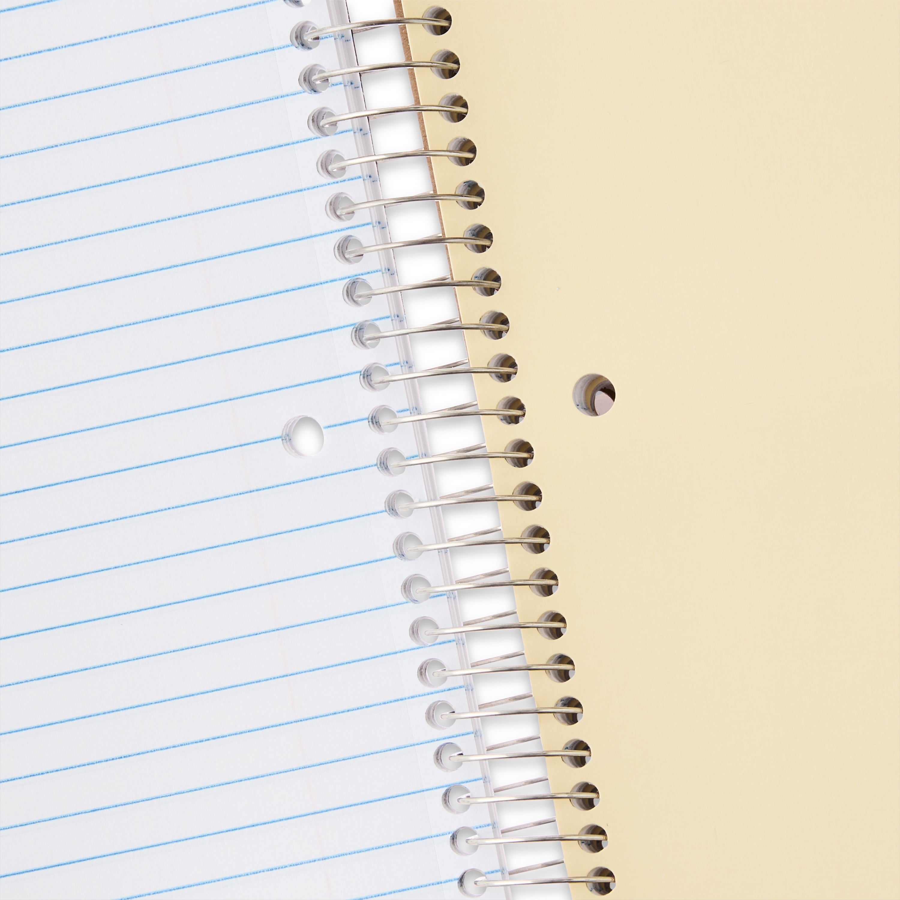 Pen+Gear Wide Ruled 5-Subject Poly Notebook, Black, 8.5" x 10.5", 160 Sheets - Image 4