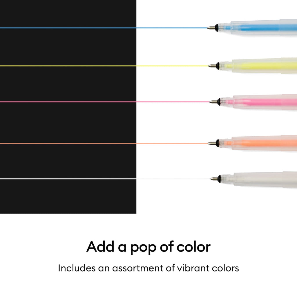 Acrylic Gel Pens Set, 1.0 mm, Multicolor, 4 Count - For use with Joy & Joy Xtra Machines - Image 3