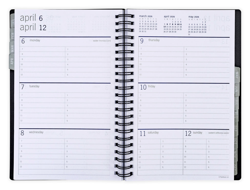 Medium Home Office Monthly Weekly Planner (18 Month - 5.75 x 8) - Image 3