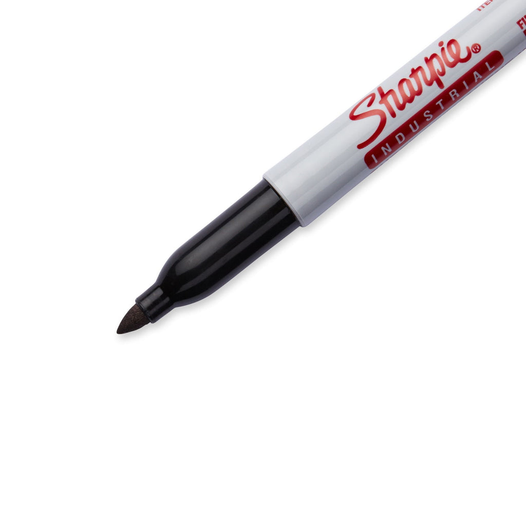 Industrial Permanent Markers, Fine Tip, Black, 36 Count - Image 3