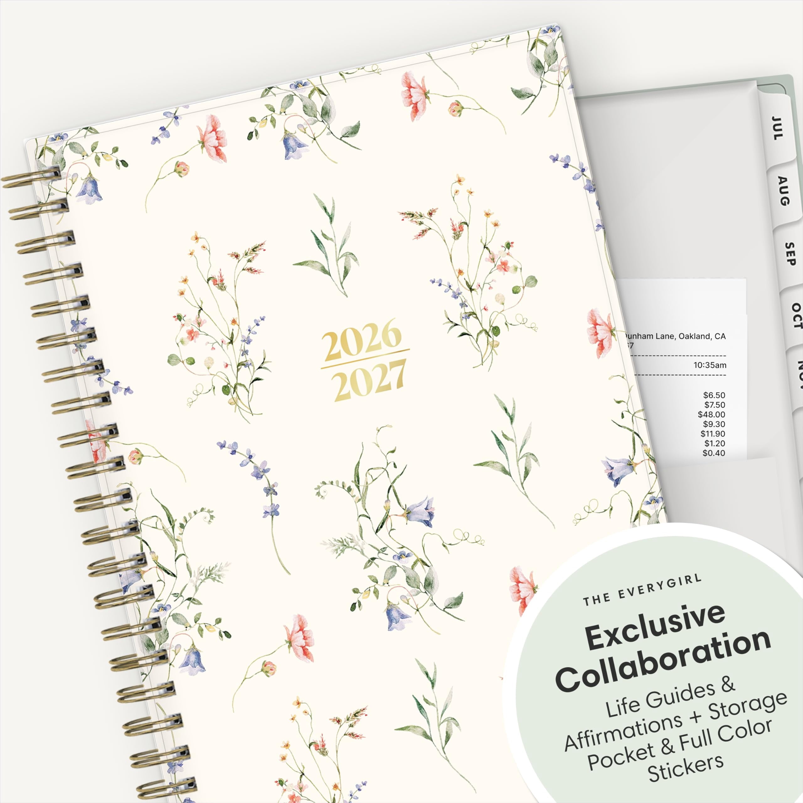 Blue Sky The Everygirl 2026-2027 Weekly and Monthly Academic Year Planner Calendar, July 2026 - June 2027, 5" x 8", Flexible Cover, Wireboun - Image 6