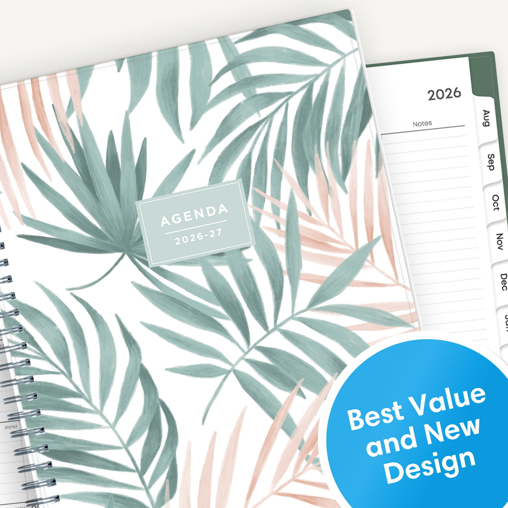 2026-2027 Weekly and Monthly Academic Year Planner Calendar, July 2026 - June 2027, 8" x 10.875", Flexible Cover, Wir... - Image 6
