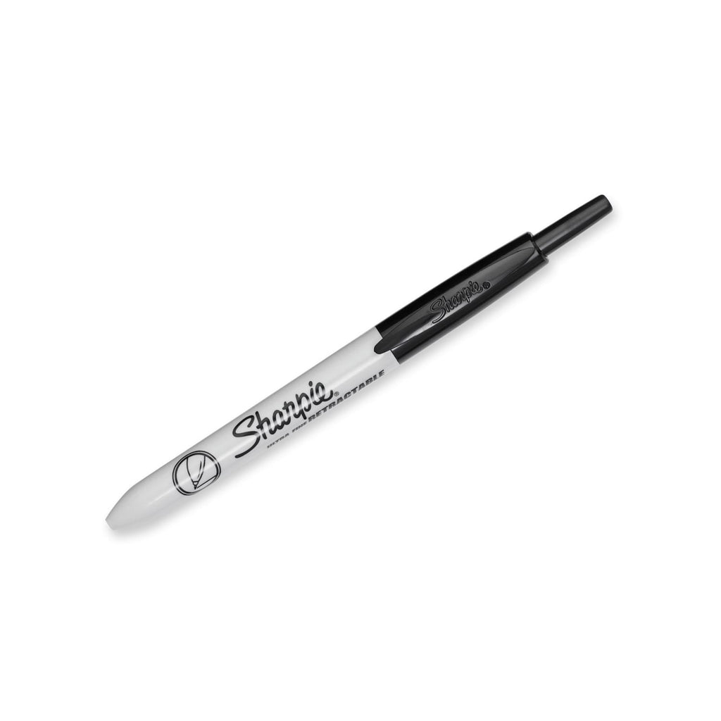 Sharpie Retractable Permanent Markers, Ultra Fine Point, Black, 3 Count - Image 3