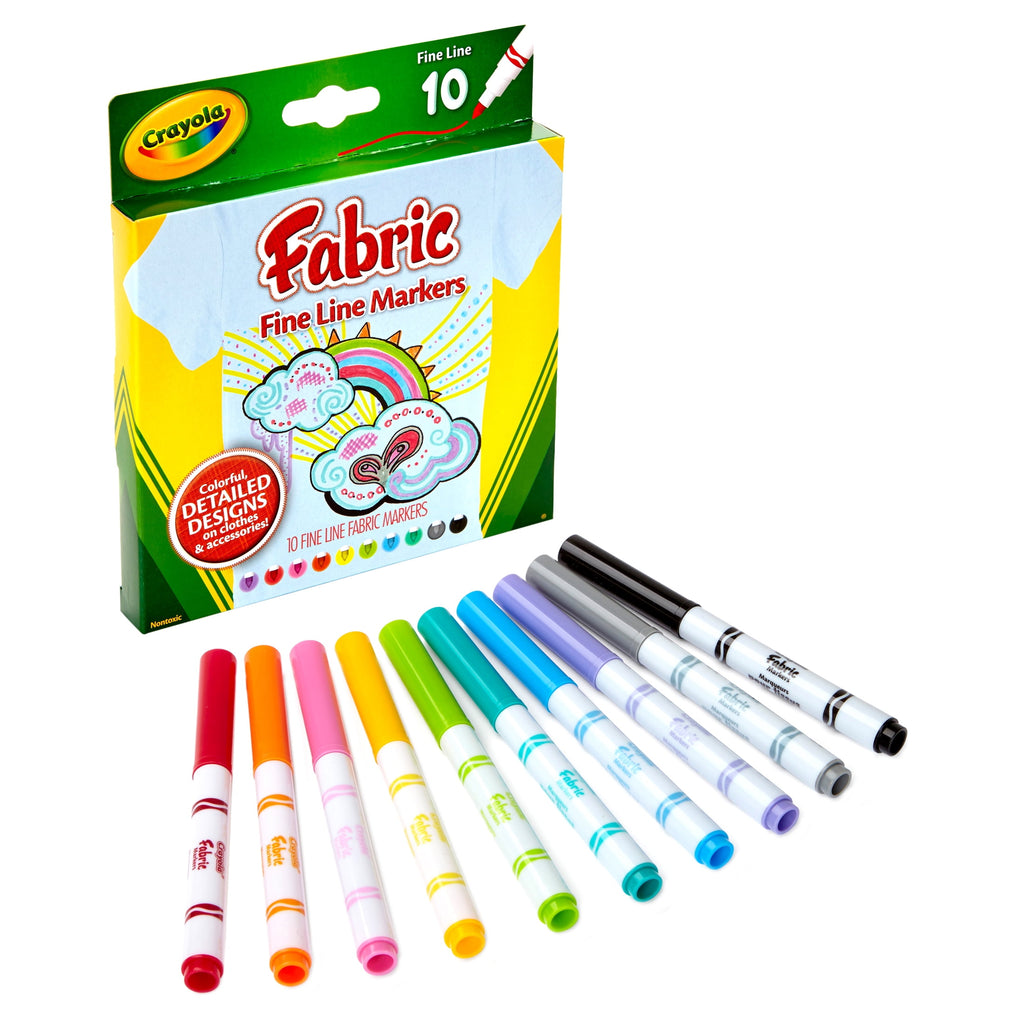 10 count Fine Line Fabric Markers - Image 4