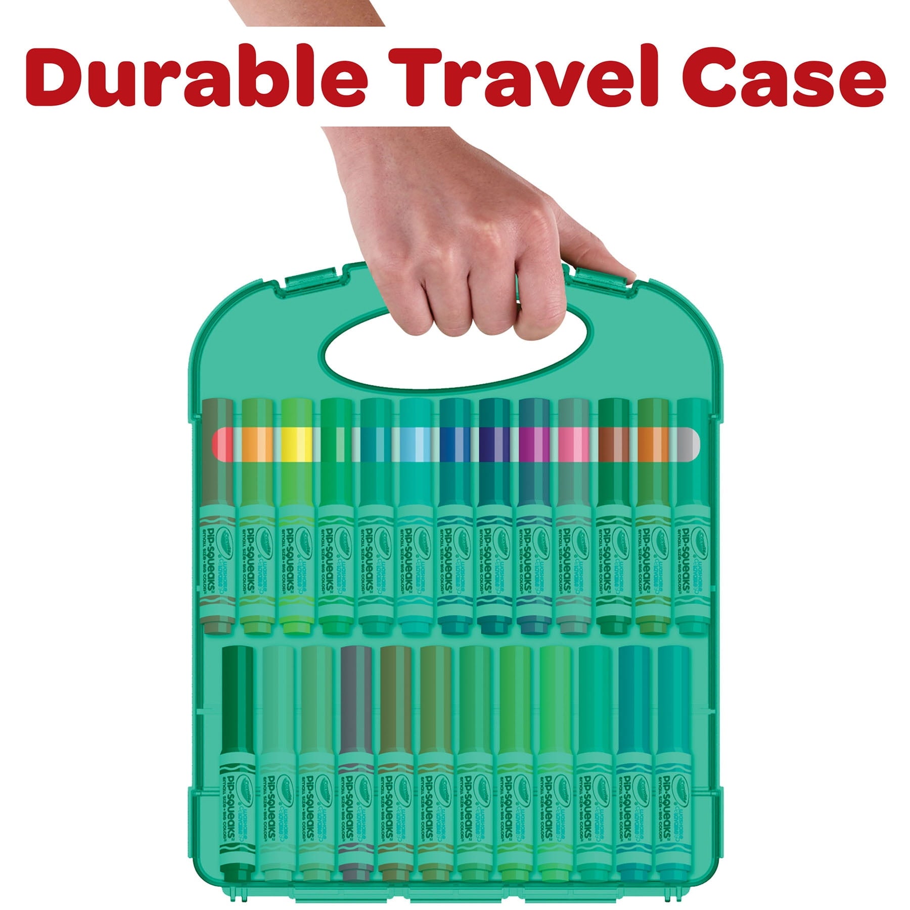 Pip Squeaks Washable Markers Set, Arts and Crafts Set, Gift for Kids, Ages 4, 5, 6, 7 - Image 4