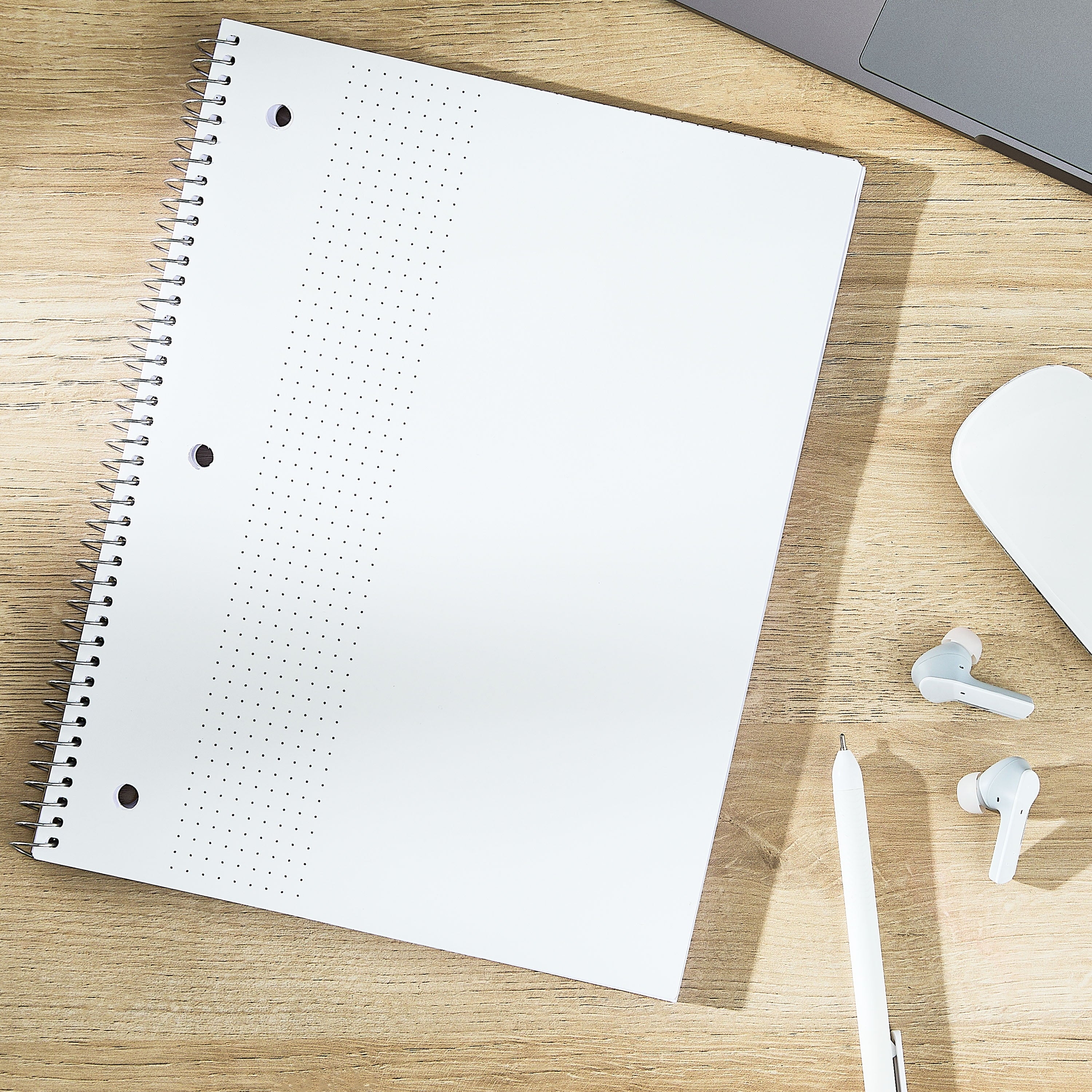 1 Notebook, Dot Ruled, 8.5"x 10.5", Poly Cover, 80 Sheets - Image 3