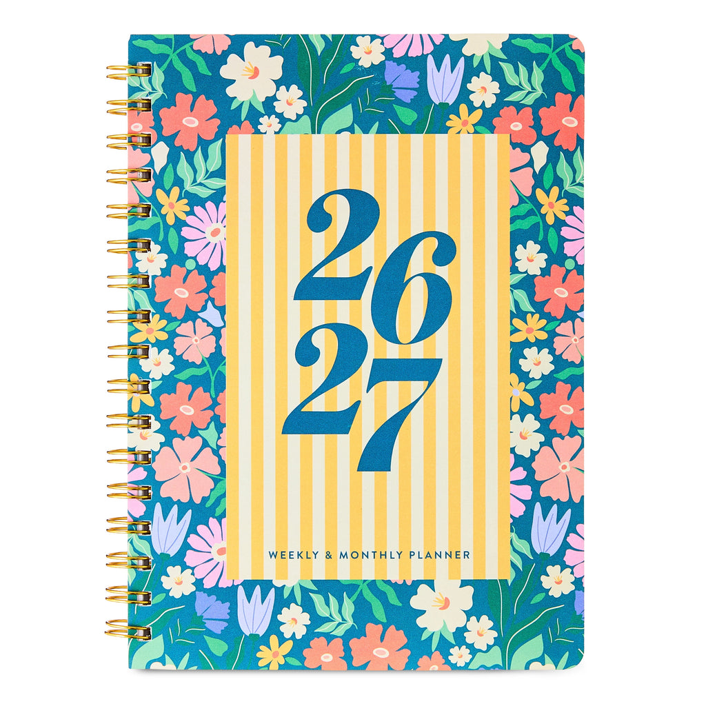 Pen+Gear 15-Month Monthly/Weekly Planner, 6.75" x 9", Multicolor Floral, April 2026-June 2027 - Image 2