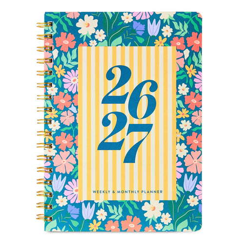 Pen+Gear 15-Month Monthly/Weekly Planner, 6.75" x 9", Multicolor Floral, April 2026-June 2027 - Image 2