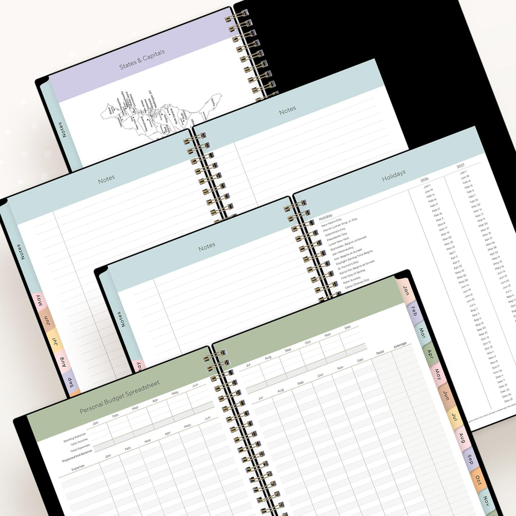 2026 Weekly and Monthly Planner Calendar, January 2026 - December 2026, 5.875 x 8.625, Flexible Cover, Storage Pocket... - Image 5