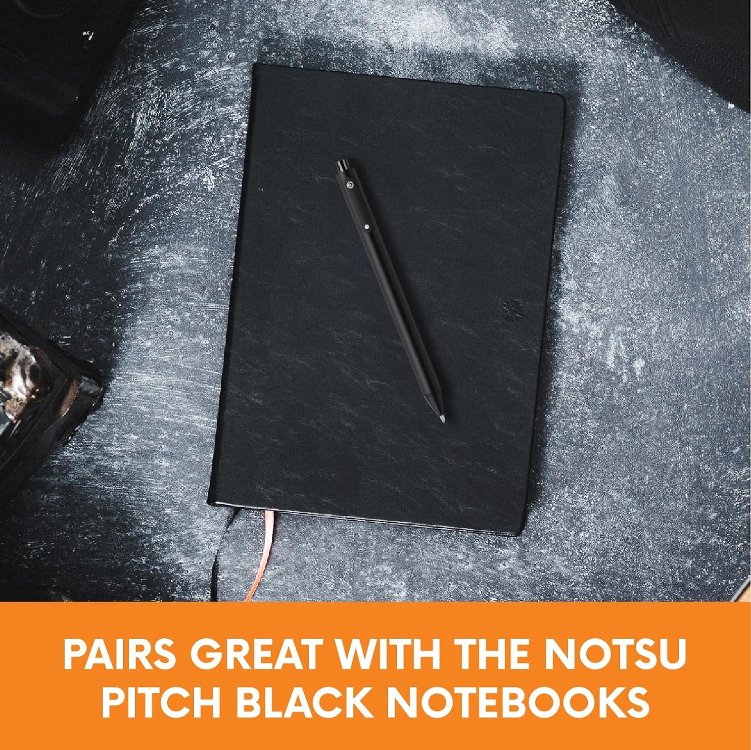 Notsu Premium White Gel Pen Set - 4 Fine Point Pens in Reusable Travel Case - Perfect for Black Paper, Journals, and Dark Surfaces - Image 6