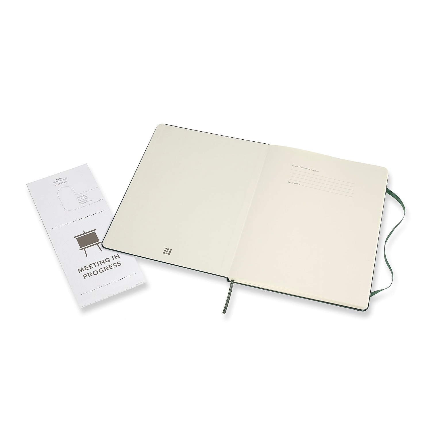 MOLESKINE PROFESSIONAL NOTEBOOK XL FOREST GREEN - Image 2