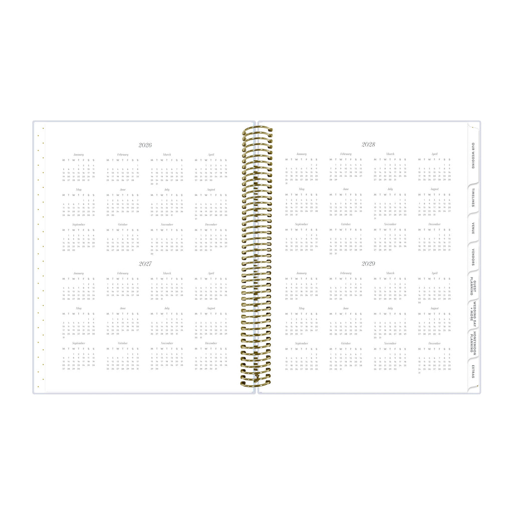 Wedding Non-Dated Planner, 8.5" x 11", Love Air - Image 5
