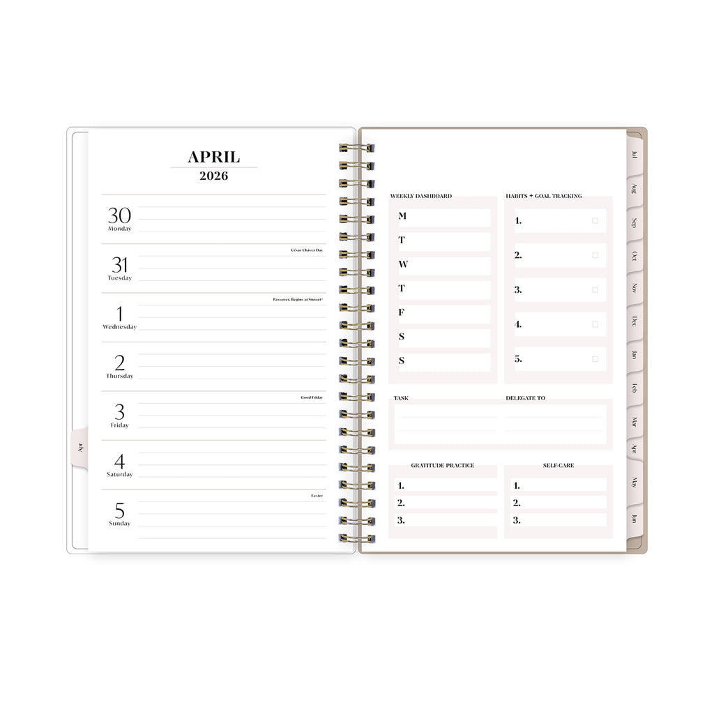 for Monthly Weekly Planner, 5" x 8", Wanisa 15-Month (April 2026 - June 2027) - Image 4