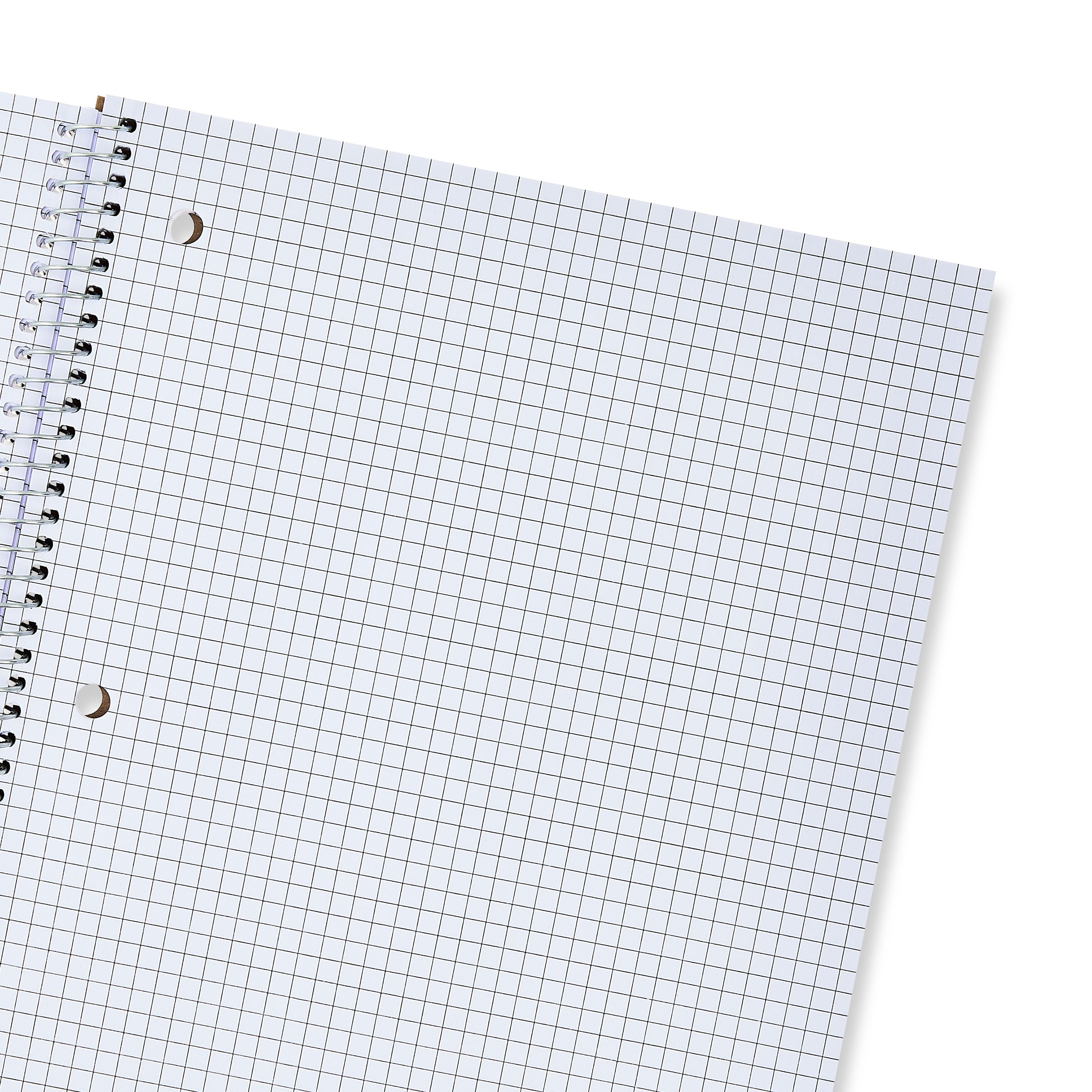 Pen+Gear 1 Subject Notebook, Grid Ruled, 8.5"x 10.5", Poly Cover, 80 Sheets - Image 4