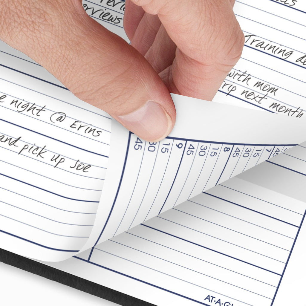 DayMinder 2026 Weekly Appointment Book Planner Black Large 8 x 11 - Image 2