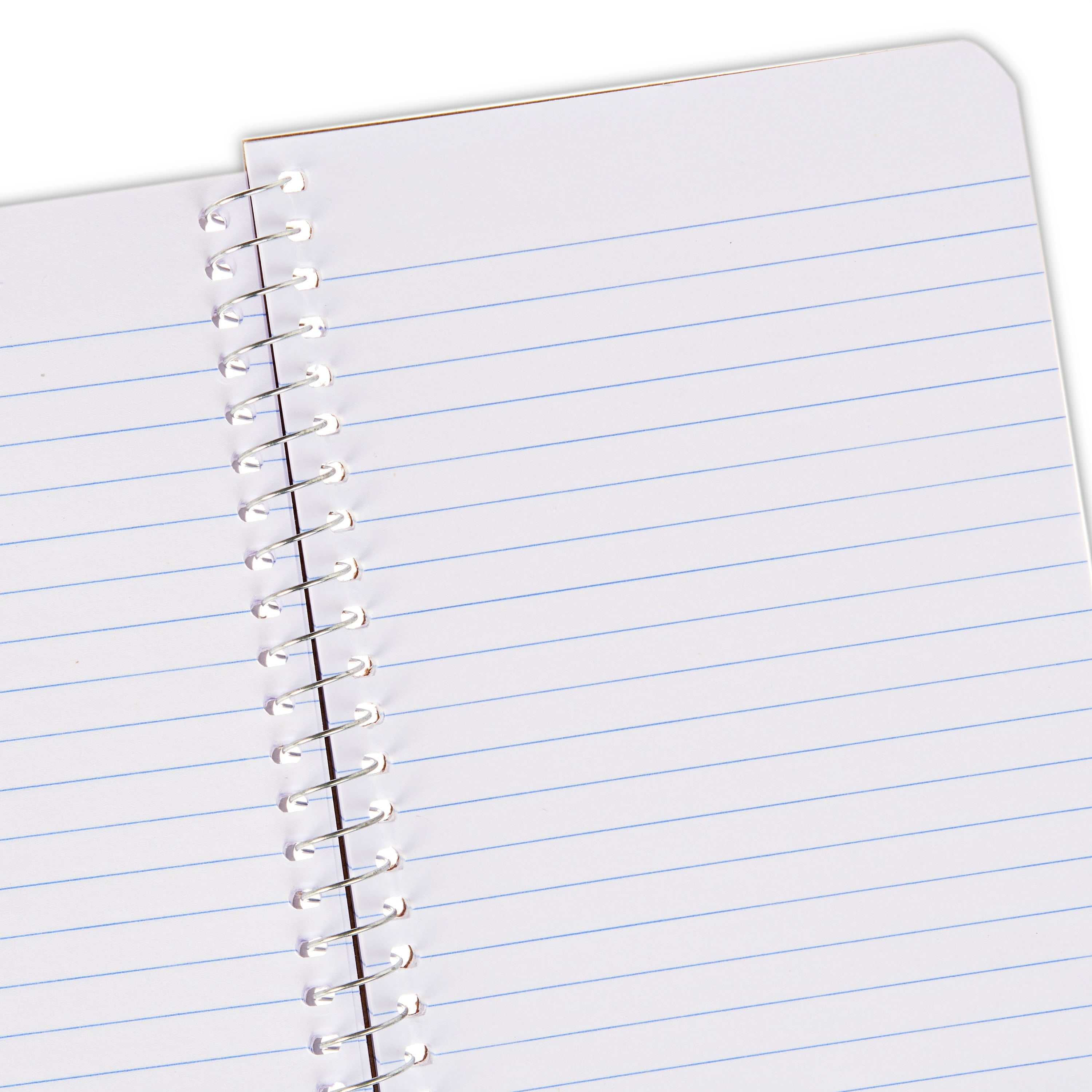 Pen+Gear Memo Book, 4x6, Narrow Ruled, 80 Sheets, Black, Spiral Bound, Paper Cover - Image 3