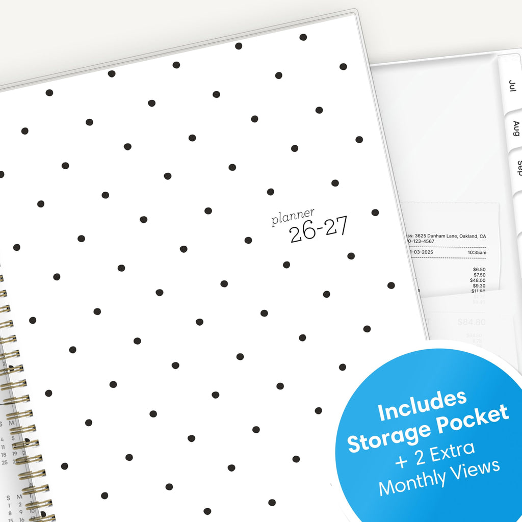 Blue Sky 2026-2027 Weekly and Monthly Academic Year Planner Calendar, July 2026 - June 2027, 8.5" x 11", Flexible Cover, Wirebound, Laminate - Image 6
