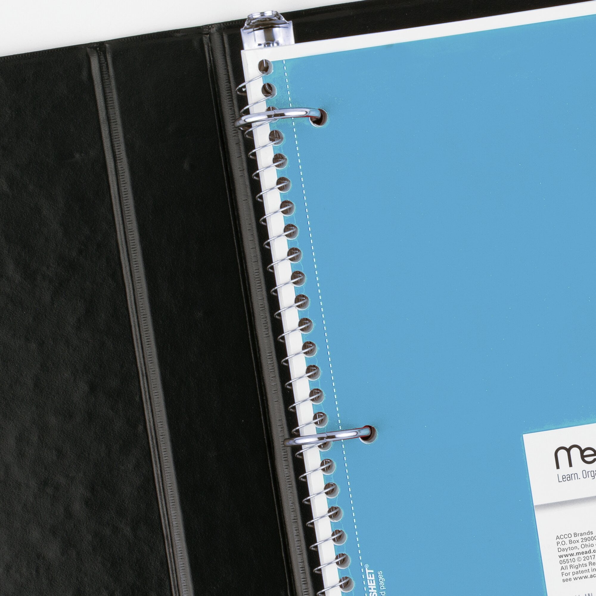 Mead Spiral Notebook, 1 Subject, Wide Ruled, 10.5" x 7.5", 70 Sheets, 4 Pack, Assorted - Image 5