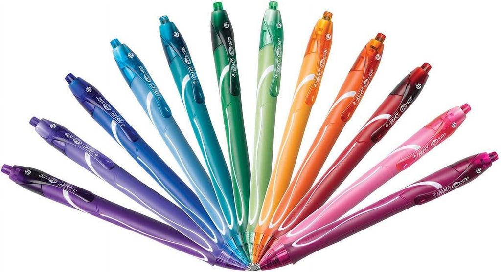 Gel-Ocity Quick Dry Gel Pens, Medium Point (0.7mm) Assorted Colors, 12-Count - Image 3