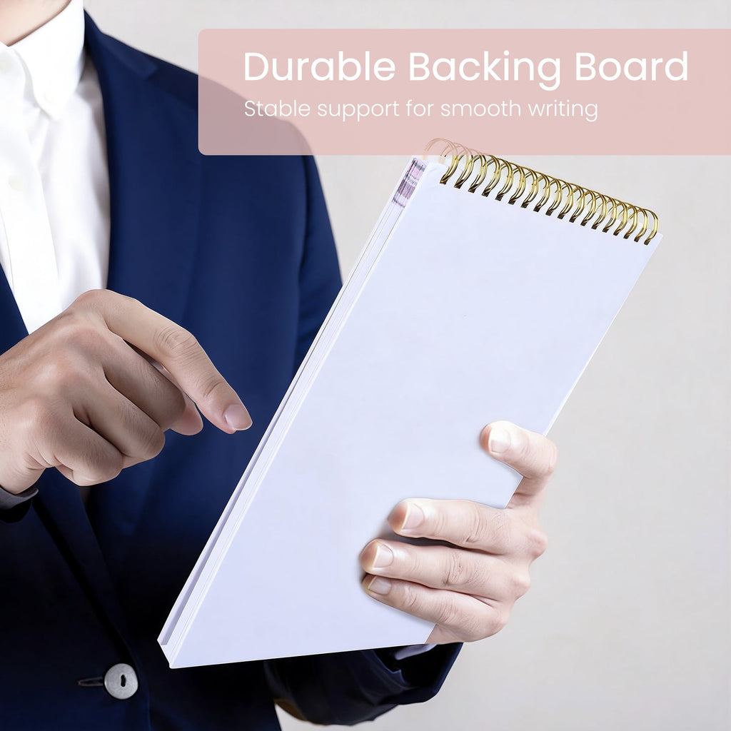 Undated Daily To Do List Notepad, Time Management Goal Planner Notebook, Spiral Task Checklist Organizer, Priority Pl... - Image 5