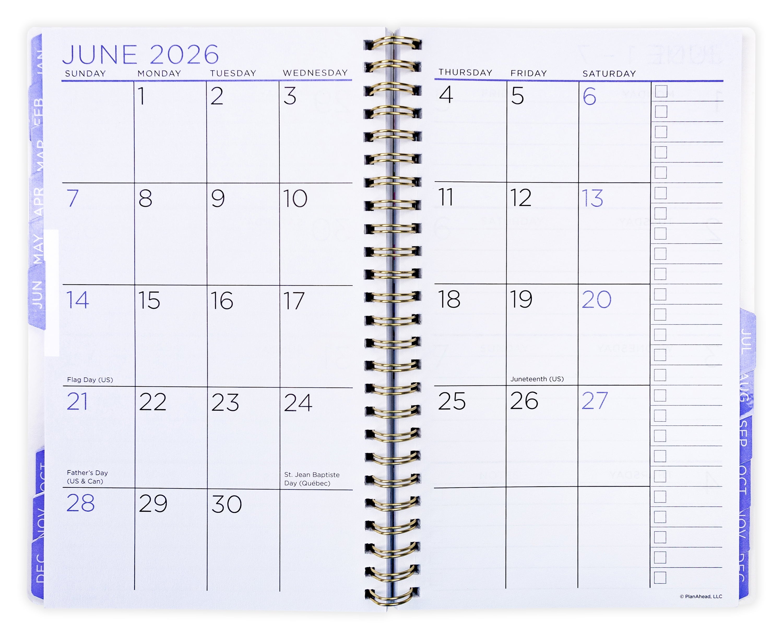 Monthly Weekly Planner Medium (5.5X 8.75) 15-Month, Oct 2025-Dec 2026 - Image 4
