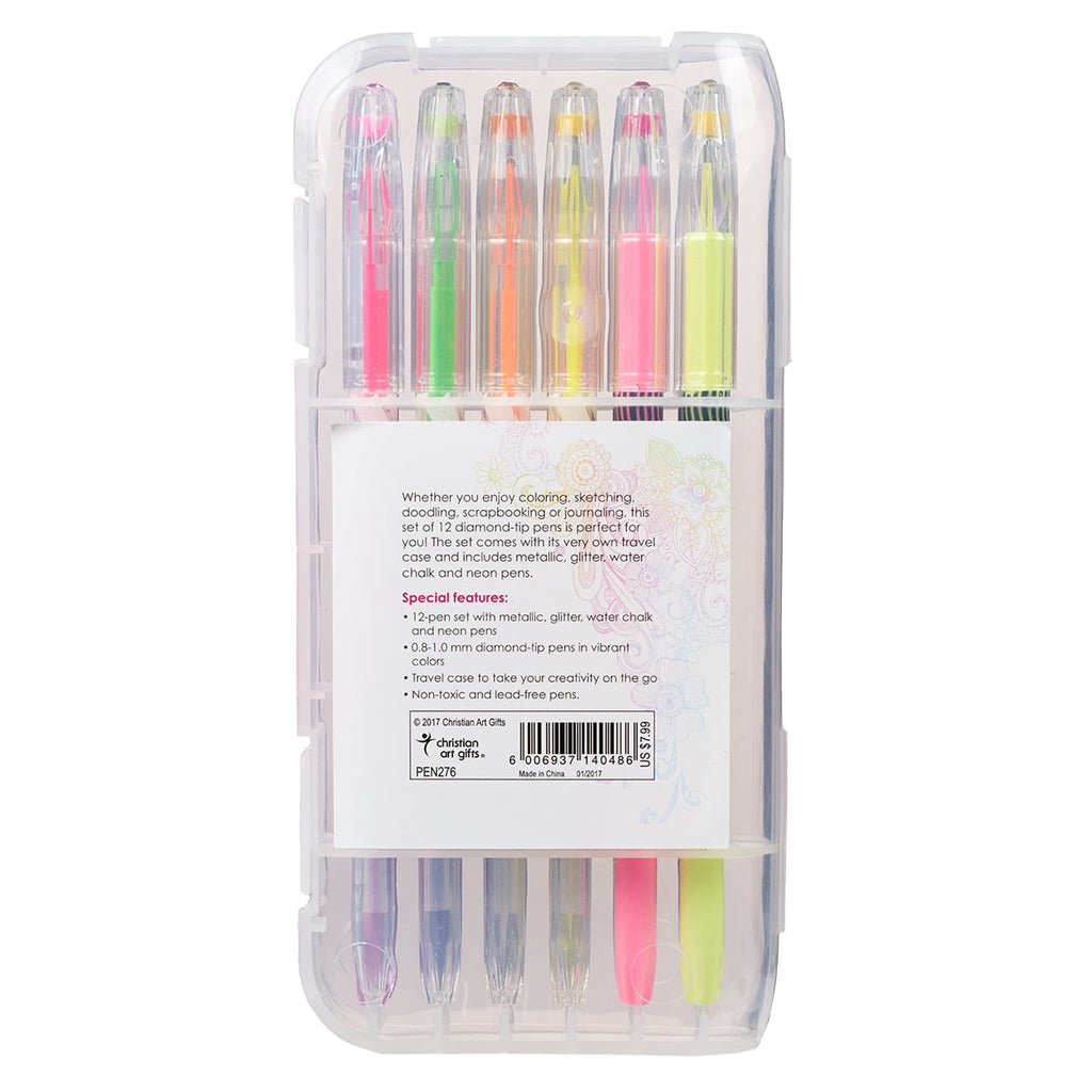 Assorted Gel Pen Set - 12 pc - Image 2