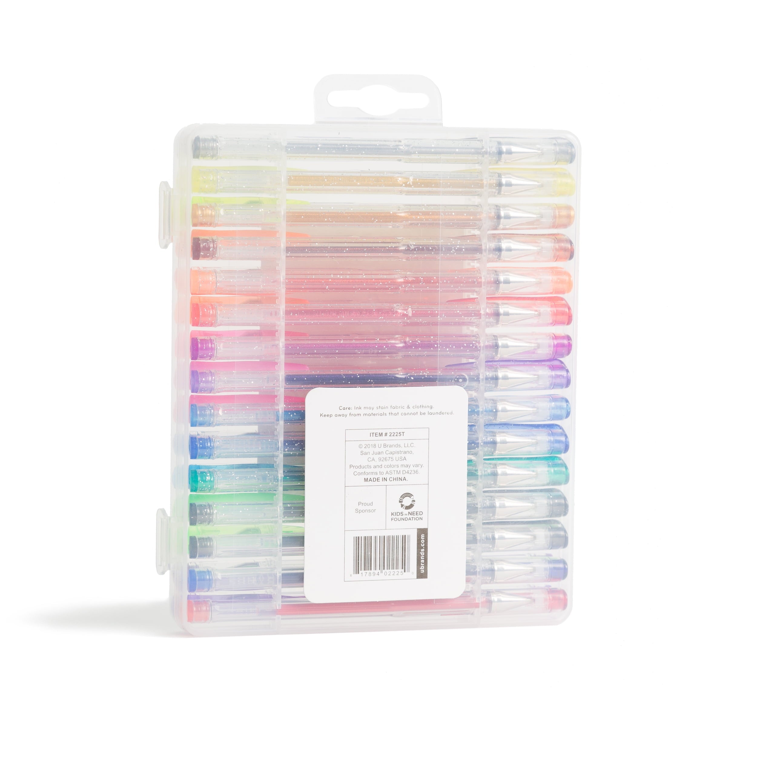 U Brands Gel Pens, Assorted Colors, 30 Count, 1mm - Image 2