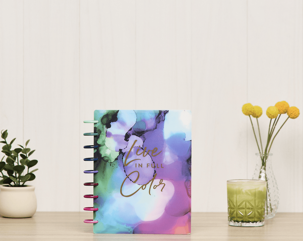 Monthly Weekly Classic PlannerJan- December 2026 Live in Color, 2 Sticker Sheets Included, Disc Bound - Image 2