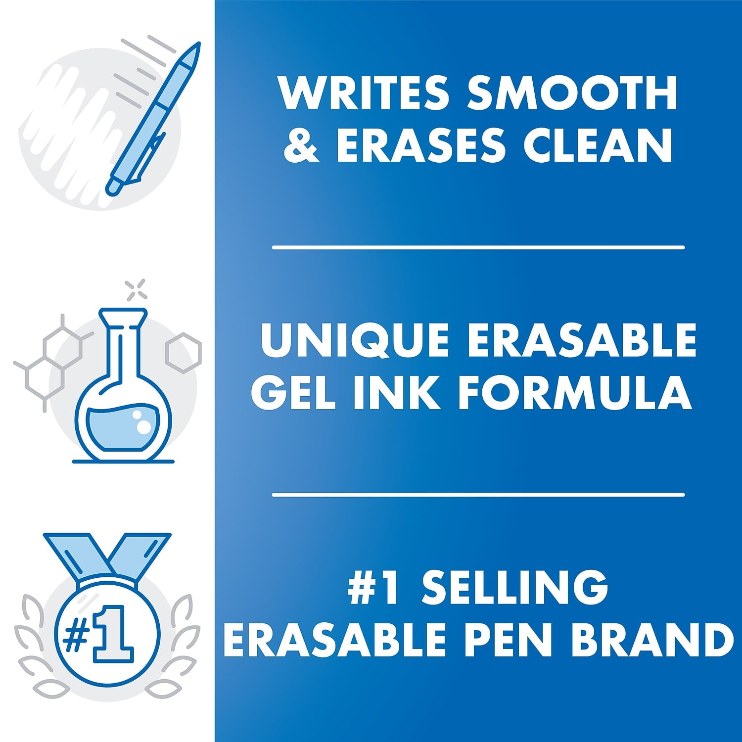 Pilot FriXion Erasable Color Markers, Bold Point, Assorted Ink, 8 Count - Image 2