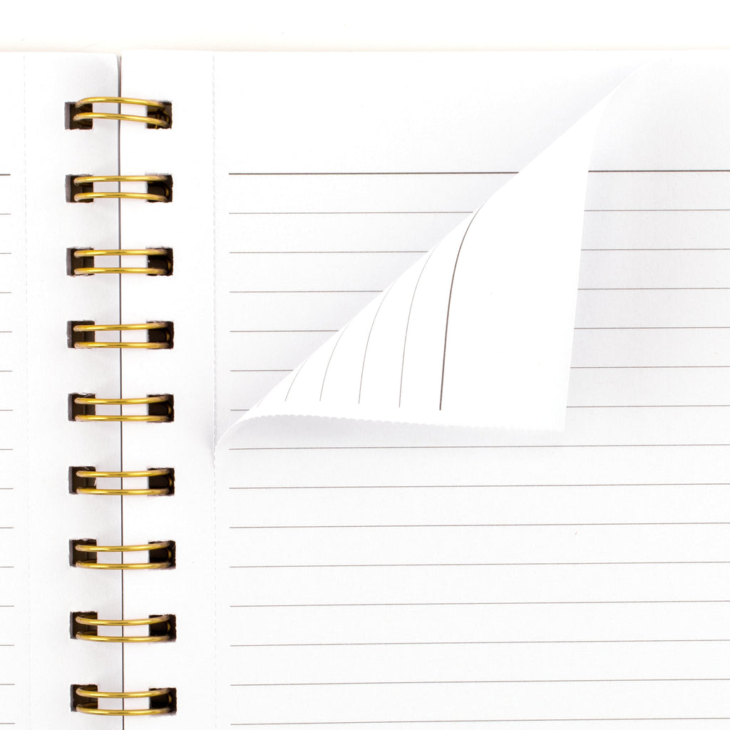 Cambridge Workstyle Notebook, 8" x 10", Timeless Taupe, Medium, Spiral, 80 Sheets - Image 4