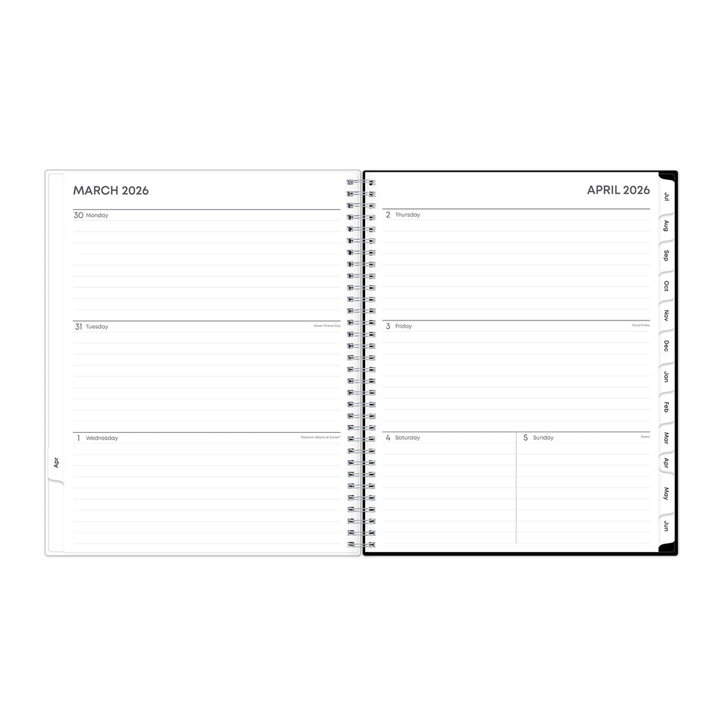 Blue Sky Monthly Weekly Planner, 8.5" x 11", Animal Print 15-Month (April 2026 - June 2027) - Image 4