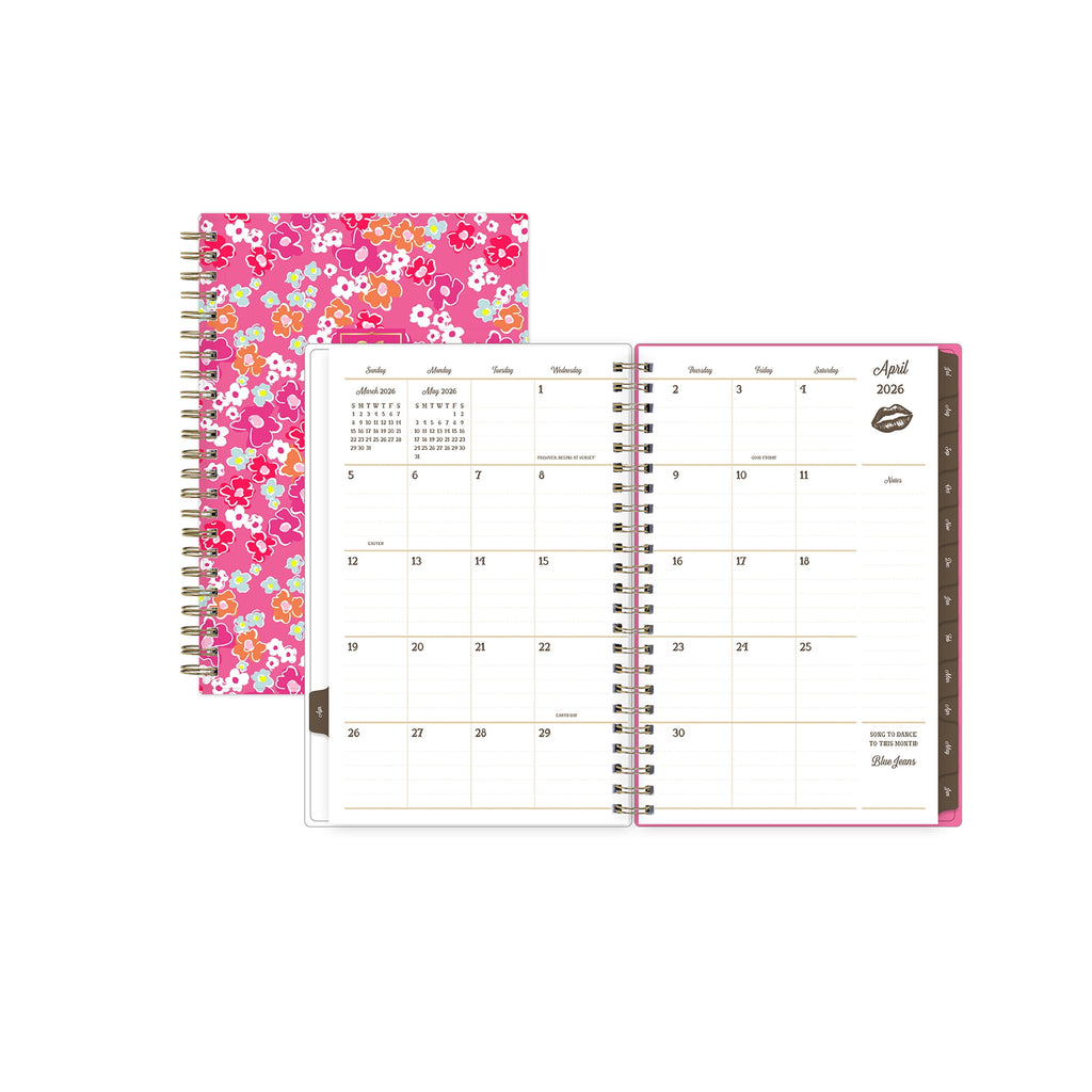 Jessie James Decker for Monthly Weekly Planner, 5" x 8", Jess Pink 15-Month (April 2026 - June 2027) - Image 3