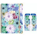 Daily Planner 2026-2027, 6.2 x 8.5 Inch Weekly & Monthly Organizer, Hardcover Agenda with Tabs & Notes